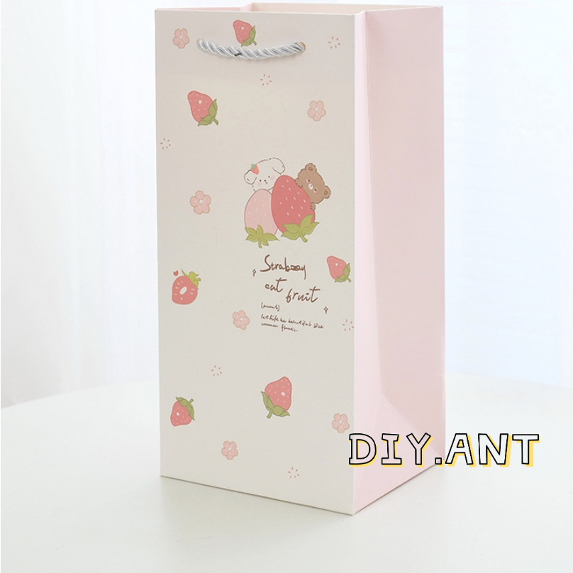 💐DIY💐 ถุงของขวัญ ถุงกระดาษน่ารัก ใส่ของรับไหว้ ทรงตั้ง