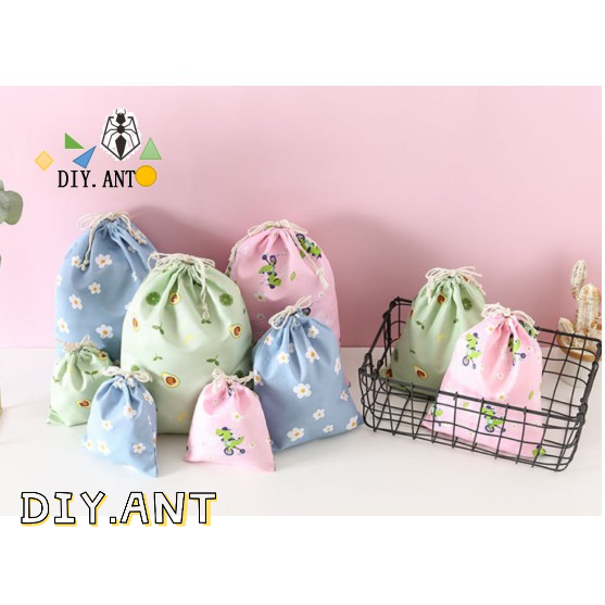 พร้อมส่ง💐DIY💐 ถุงหูรูด กันน้ำ ใส่ผ้าเปียก จัดระเบียบ กระเป๋าหูรูด ถุงใส่เครื่องสำอาง 3 ขนาด