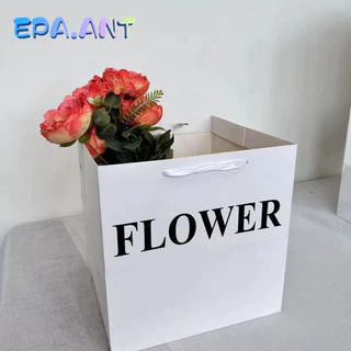 🌈EPA🌈ถุงFlower ก้นกว้าง ใส่ดอกไม้ ใส่เค้ก ใส่ตุ๊กตา เชือกหิ้วยาวมาก