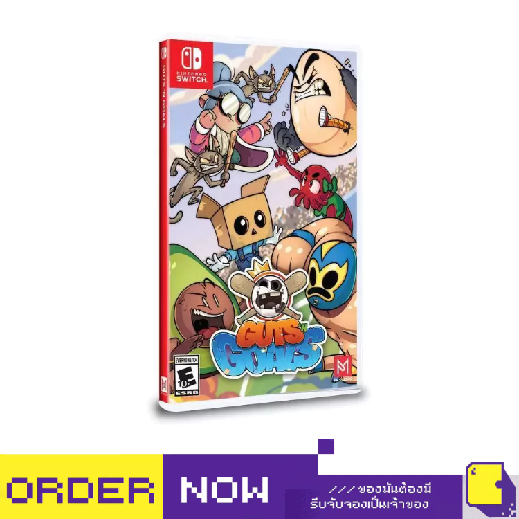 [+..••] NSW  GUTS 'N GOALS (เกมส์ Nintendo Switch™ 🎮)