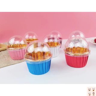 ถ้วยฟรอยล์,ถ้วยคัพเค้ก ฐาน5cm (50ใบ)