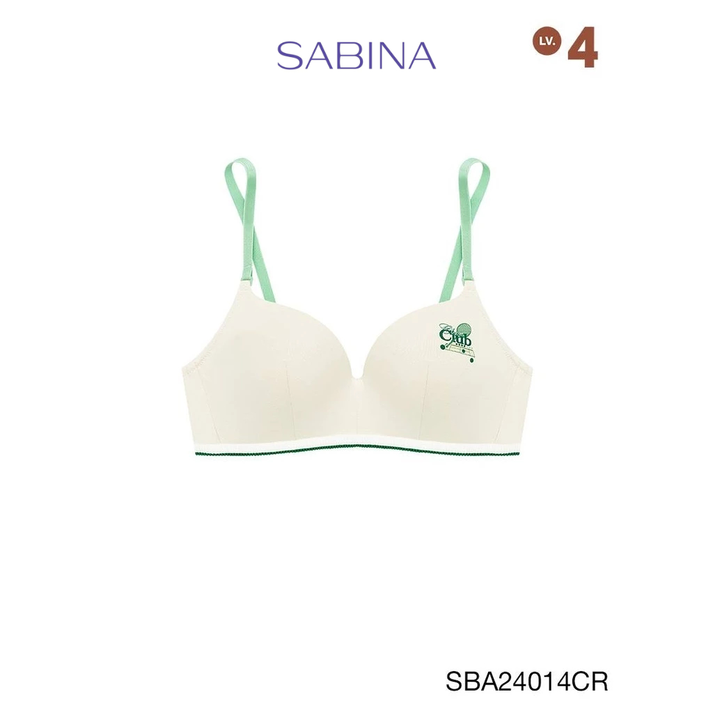 Sabina Doomm Doomm Level 4 เสื้อชั้นใน ไร้โครง รหัส SBA24014CR - สีครีม