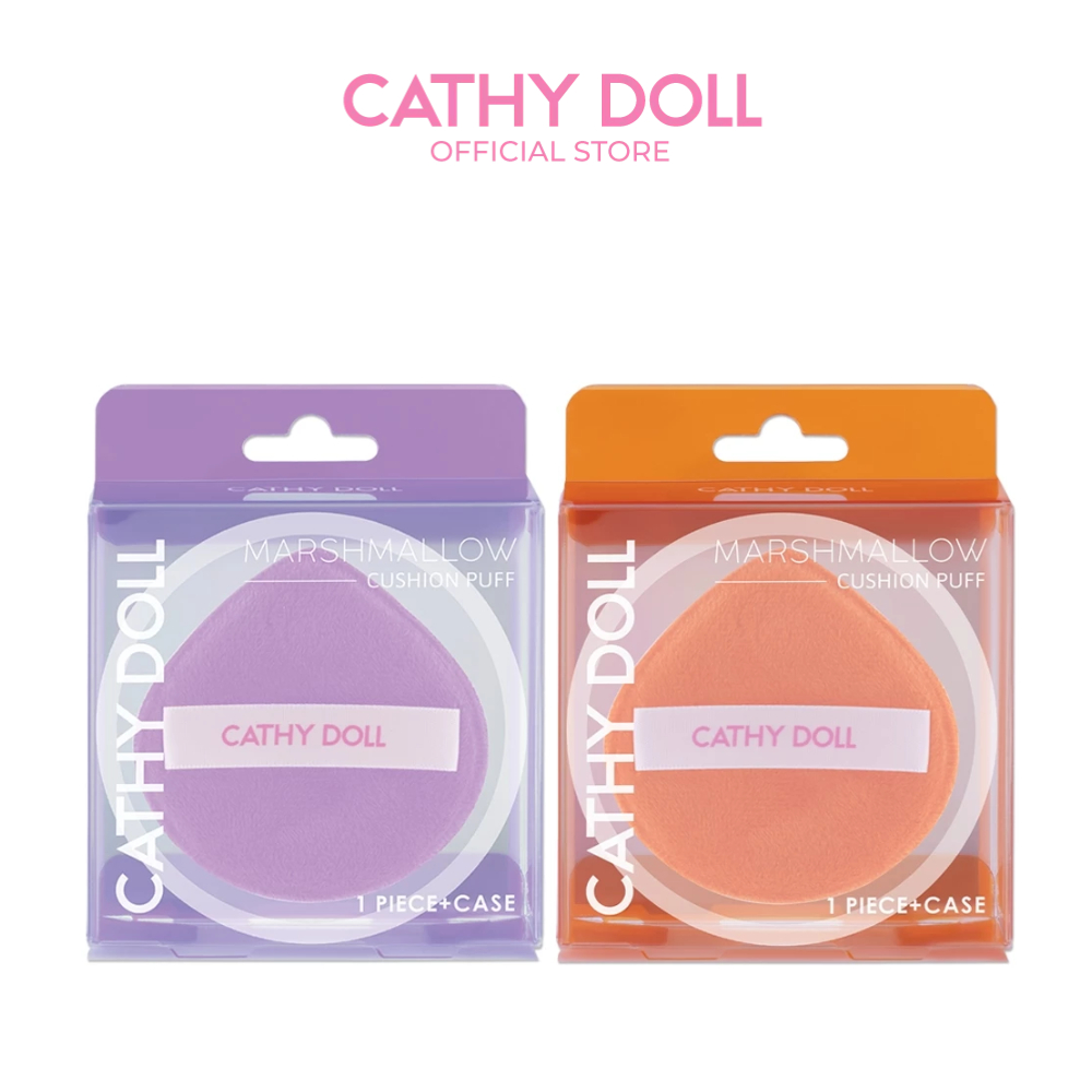 Cathy Doll มาร์ชเมลโล่คุชชั่นพัฟแอนด์โพรเทคชั่นเคส เคที่ดอลล์