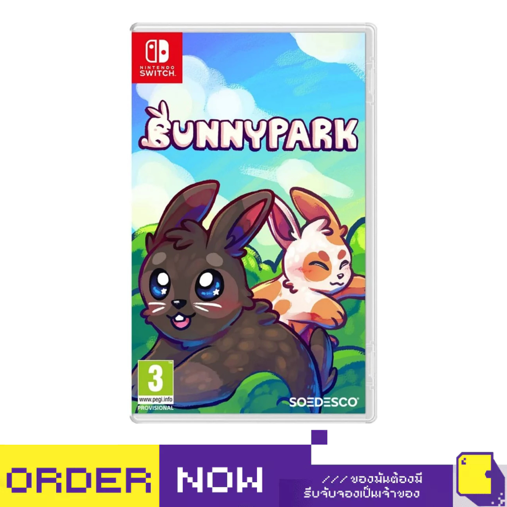 [+..••] พร้อมส่ง🚚 ผ่อน 0% | NSW BUNNY PARK (เกม Nintendo Switch™ 🎮 )