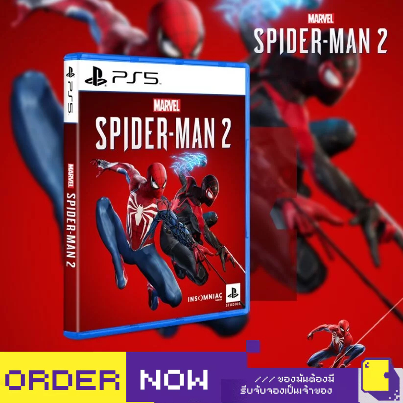 [+..••] พร้อมส่ง | PS5 MARVEL'S SPIDER-MAN 2 (รองรับภาษาไทย) (เกม PlayStation™ 🎮)