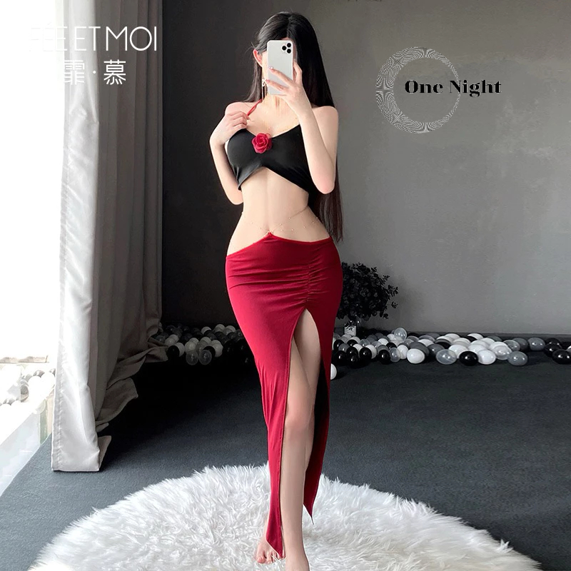 ชุดนอนเซ็กซี่ ชุดนอนไม่ได้นอน รุ่น D6615 (Kz)🎗️ป้ายแท้ Onenight888
