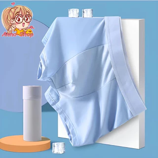Anna shop บ็อกเซอร์ผู้ชายสีพื้น กางเกงในผู้ชายขาสั้น Boxer ผ้าบางเบา Size L-4XL สวมใส่สบาย ระบายอากาศ A3203