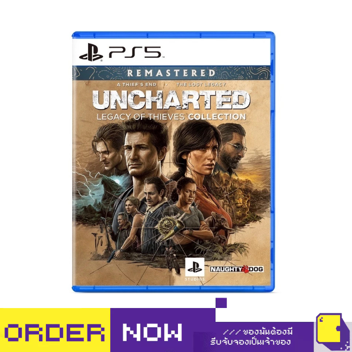 [+..••] PS5 UNCHARTED: LEGACY OF THIEVES COLLECTION (เกม PLAYSTATION™ 🎮)