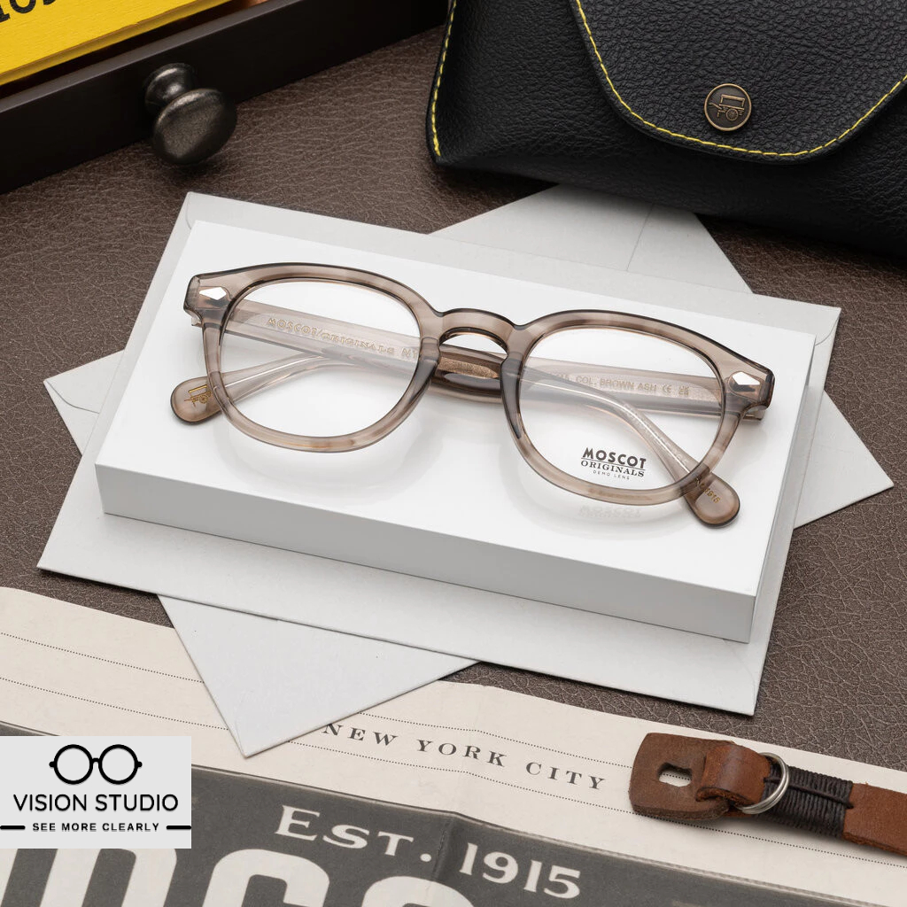 แว่นสายตา Moscot Lemtosh Col. Brown Ash