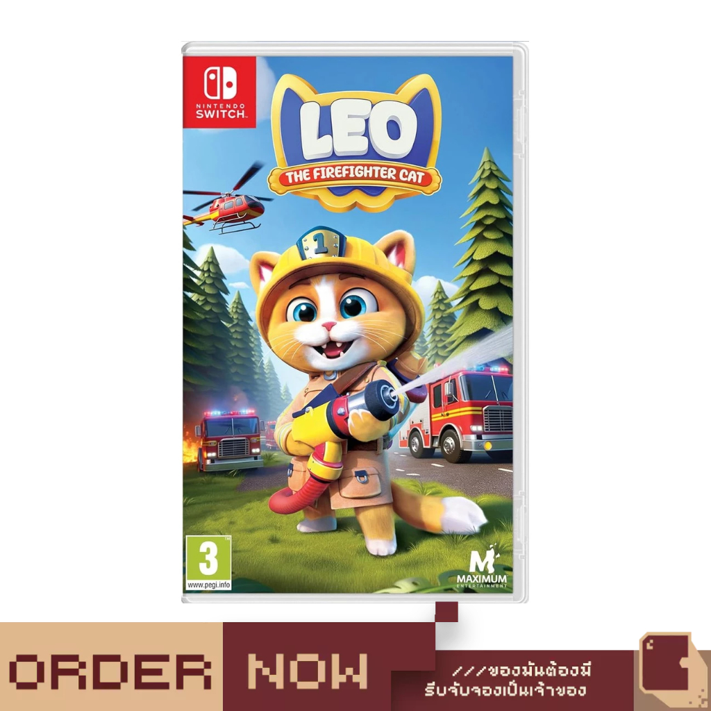 Nintendo Switch™ Leo the Firefighter Cat [bY ClaSsIC GaME]