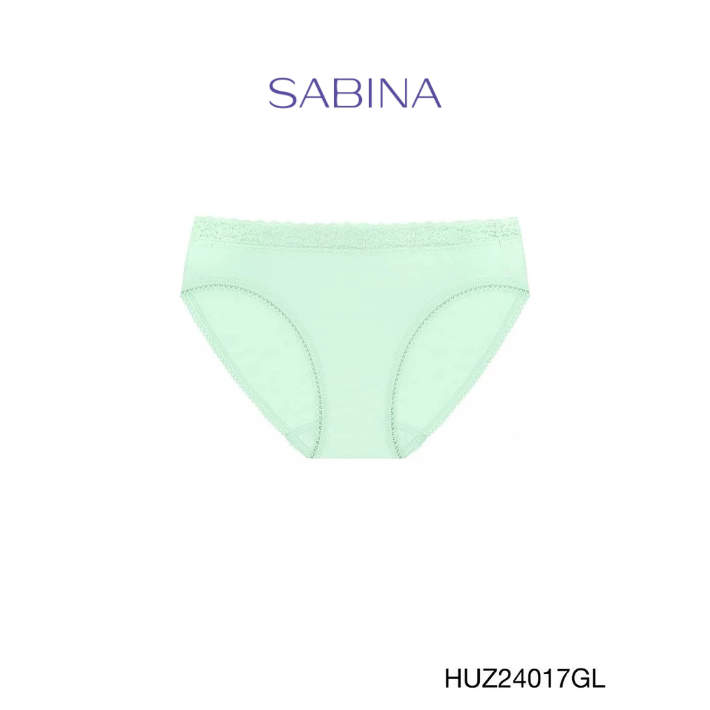 Sabina Habpy Panty กางเกงในทรงบิกินี่ รหัส HUZ24017GL - สีเขียวอ่อน