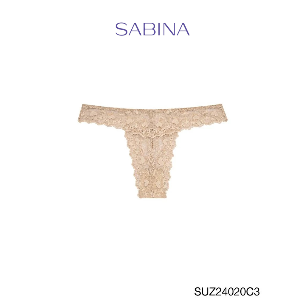 Sabina Panty Zone Everyday Series กางเกงในทรงตอง รหัส SUZ24020C3 - สีเนื้อเข้ม