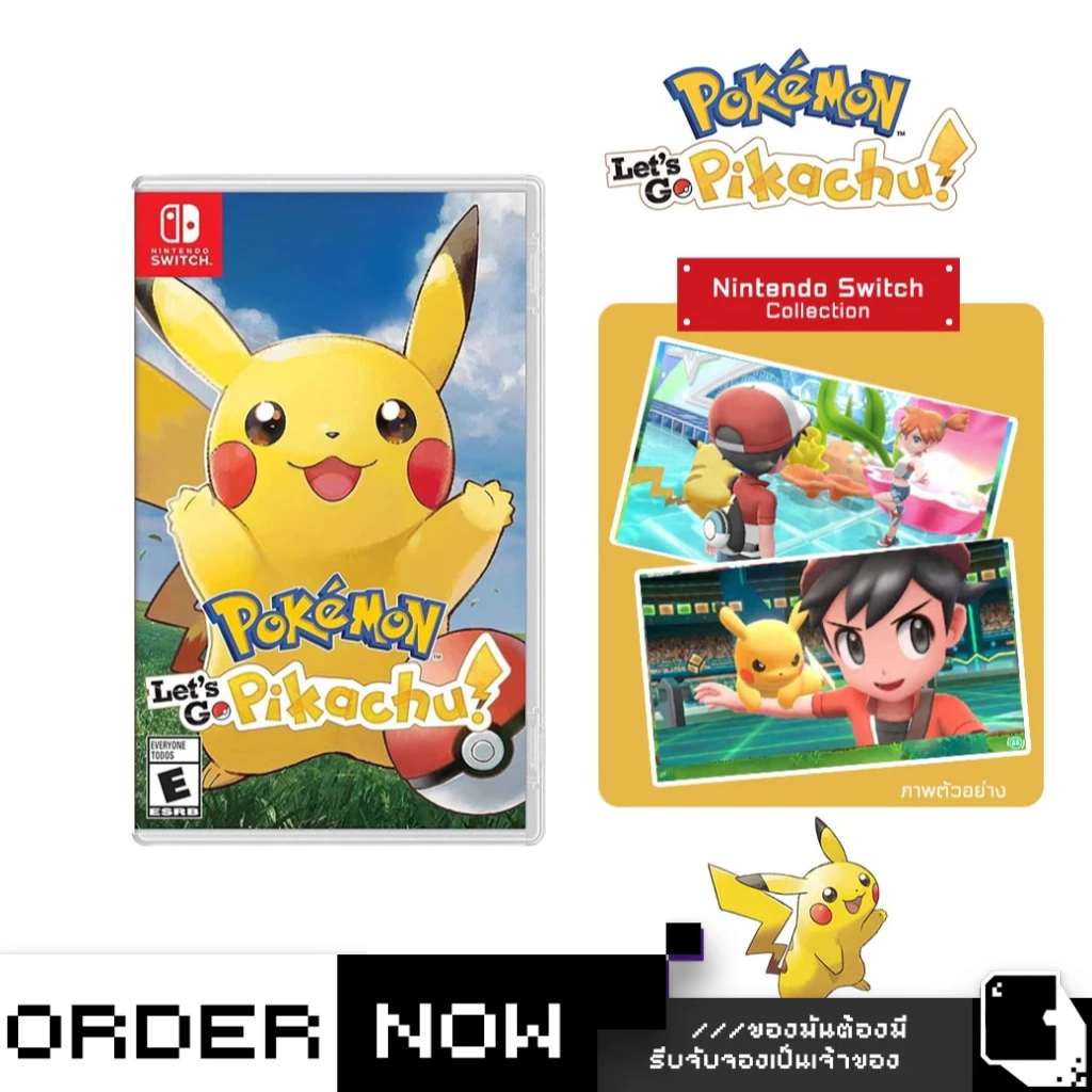 Nintendo Switch™ เกม NSW Pokemon: Let'S Go Pikachu (By ClaSsIC GaME)