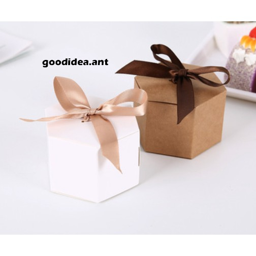 GIDA พร้อมส่ง กล่องขนม กล่องของชำร่วย ของชำร่วยงานแต่ง งานบุญ กล่องของขวัญเทศกาล กล่องราคาถูก