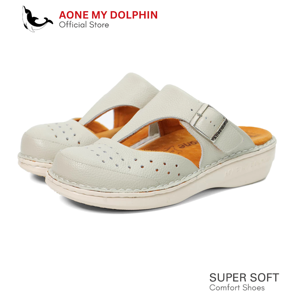 [ลิขสิทธิ์แท้] Aone My Dolphin  รุ่นExtra D08 รองเท้าแตะเพื่อสุขภาพ ช่วยบรรเทาภาวะรองช้ำและเท้าแบน