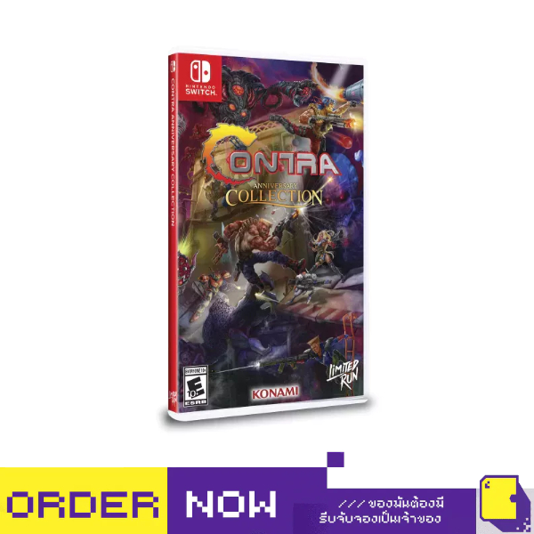[+..••] พร้อมส่ง | NSW CONTRA ANNIVERSARY COLLECTION #LIMITED RUN 140 (เกม Nintendo Switch™ 🎮)
