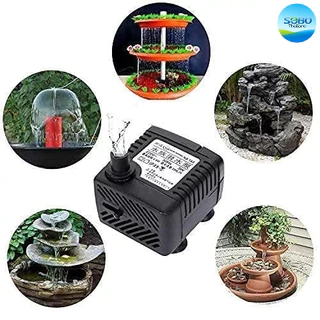 SOBO WP 3200 ปั๊มน้ำตู้ปลา น้ำพุ ปั๊มแช่น้ำใช้ไฟบ้านกำลังไฟ 5 วัตต์ 220V