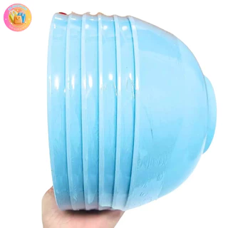 ชามเมลามีนทรงโคม 8 นิ้ว รุ่นไม่มีลาย สวยสะอาดตา สีพื้นเรียบ ใบใหญ่มาก(ชุด 6 ใบ)
