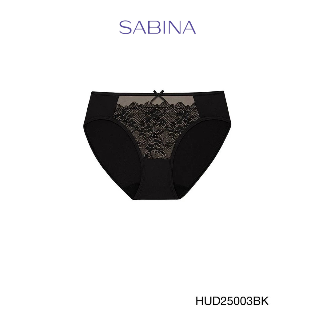 Sabina Habpy Perfect Bra  กางเกงในทรงบิกินี่ รหัส HUD25003BK - สีดำ