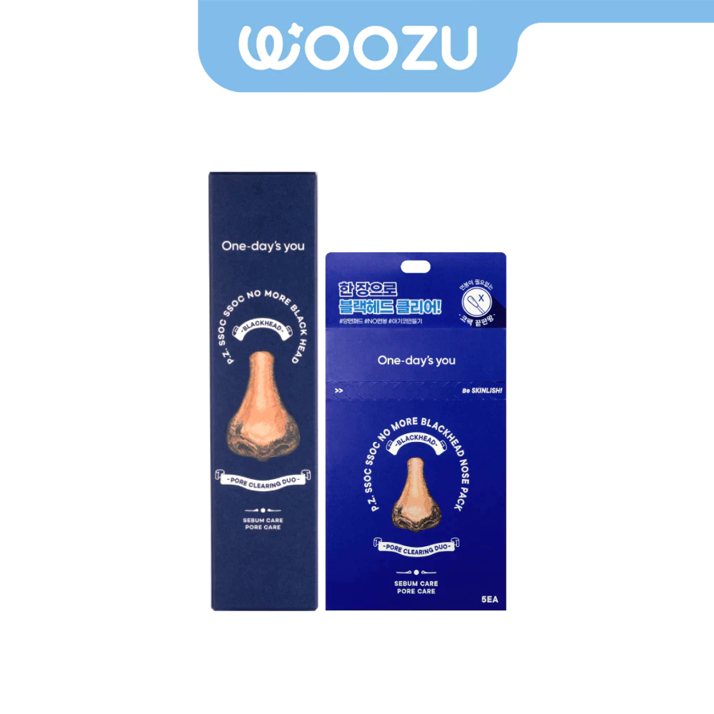 ONE DAY'S YOU P.Z SSOC SSOC NO MORE BLACKHEAD 100ml/NOSE PACK 2g * 5pcs