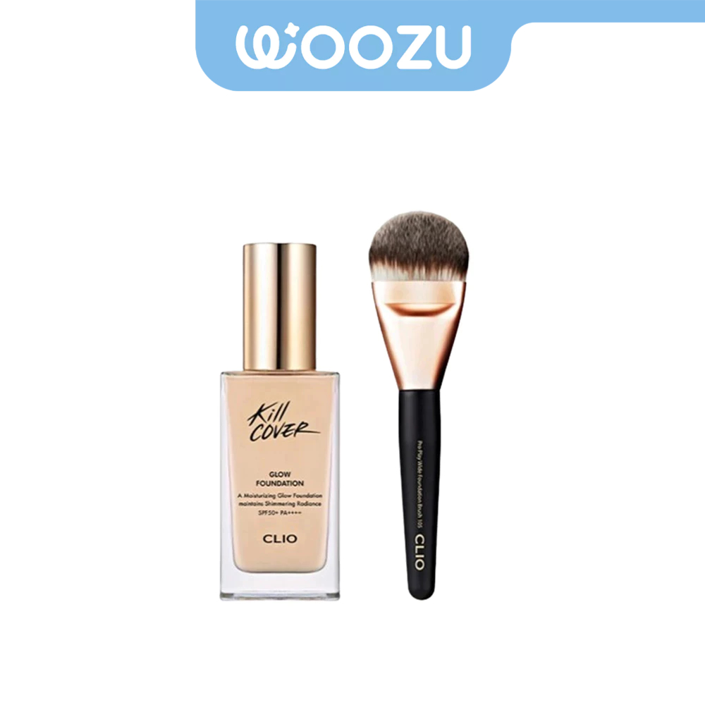 CLIO Kill Cover Founwear Foundation #4 + Brush