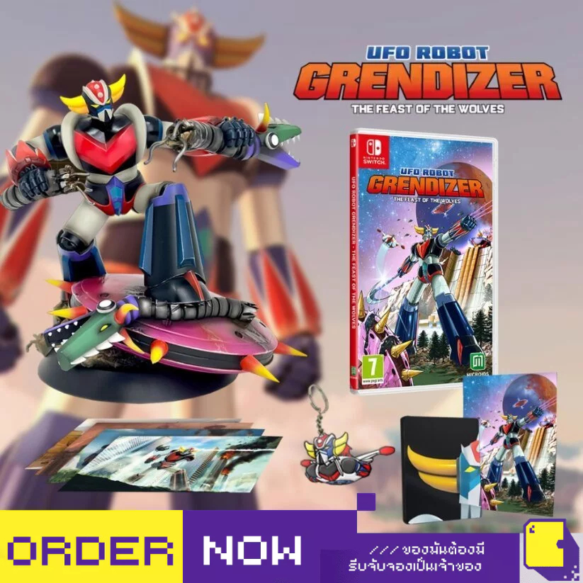 [+..••] พร้อมส่ง | NSW UFO ROBOT GRENDIZER: THE FEAST OF THE WOLVES (เกม Nintendo Switch™ )