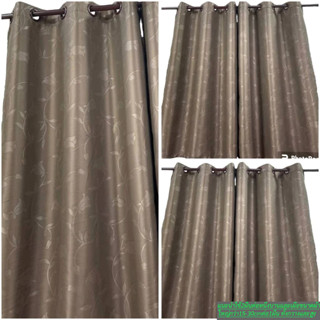 ผ้าม่าน ผ้าม่านหน้าต่าง ลายทูลิปผ้าม่านประตูงกันแสง ห่วงตาไก…