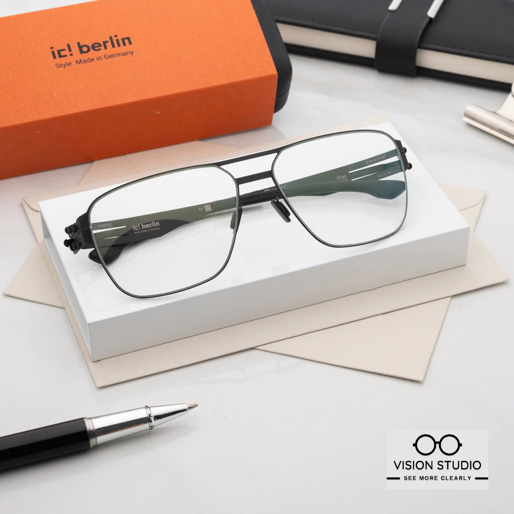 กรอบแว่น IC BERLIN Elias Black