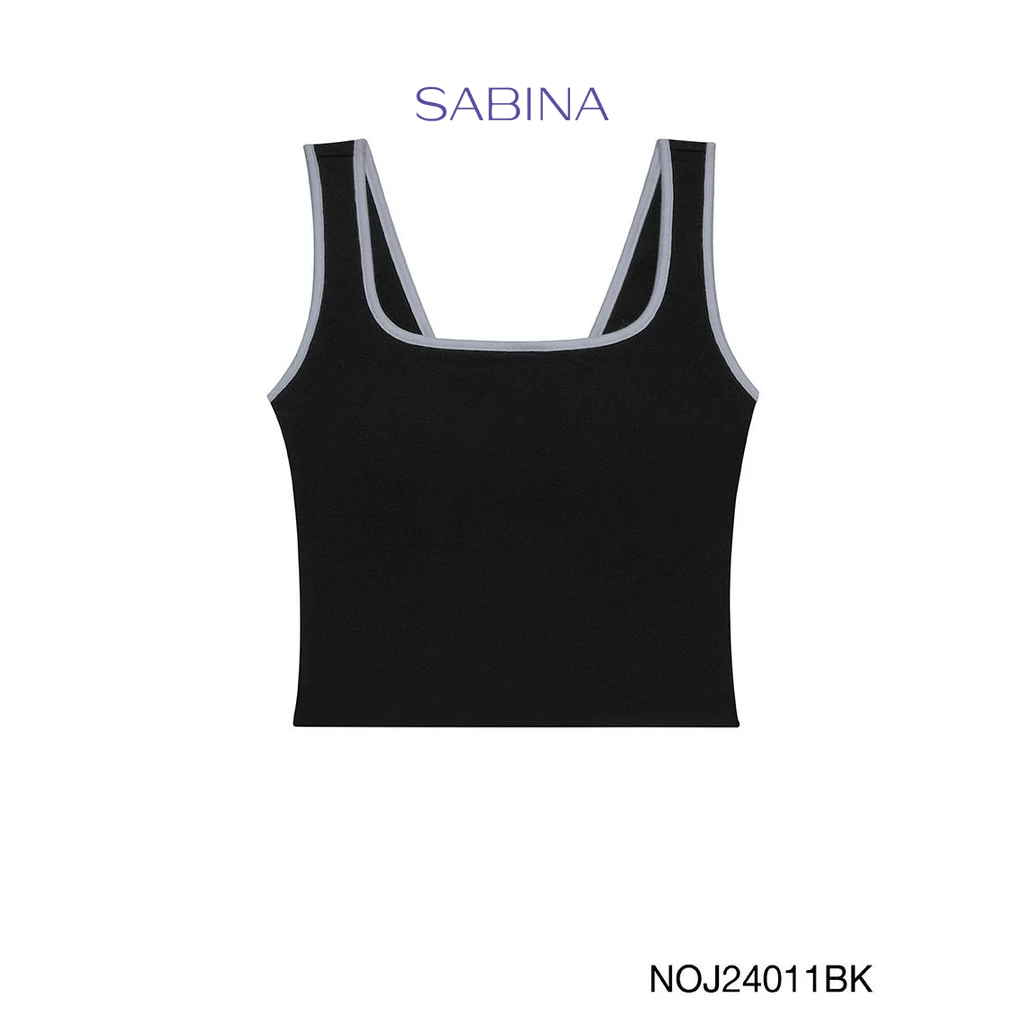 [Online Exclusive]  Sabina Bra Tops Loungewear เสื้อกล้าม รหัส NOJ24011BK - สีดำ