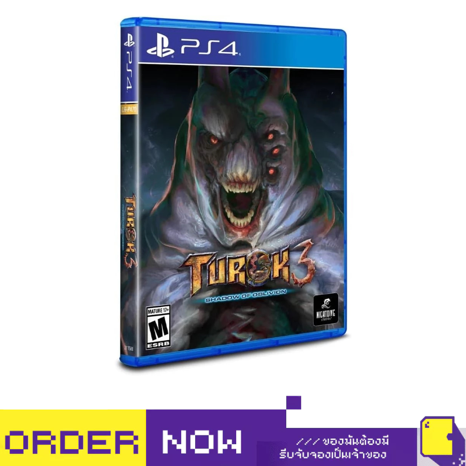 [+..••] PRE-ORDER | PS4 TUROK 3: SHADOW OF OBLIVION REMASTERED #LIMITED RUN EXCLUSIVE (วางจำหน่าย เร