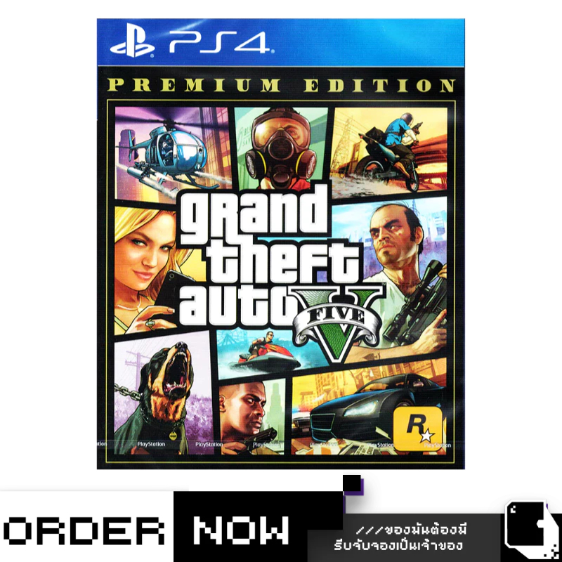 PlayStation™ PS4 Grand Theft Auto V [Premium Edition] (By ClaSsIC GaME)