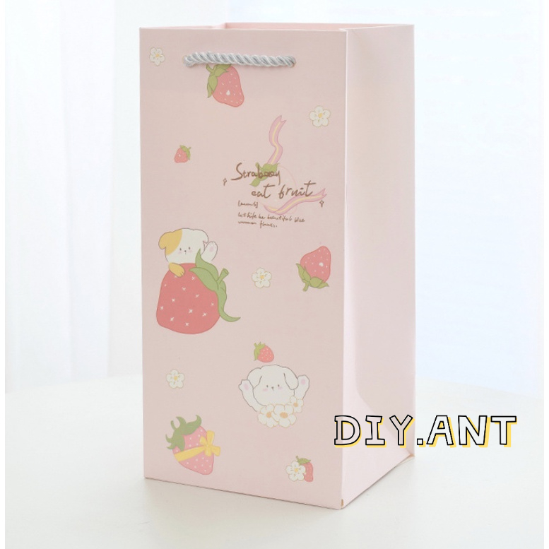 💐DIY💐 ถุงของขวัญ ถุงกระดาษน่ารัก ใส่ของรับไหว้ ทรงตั้ง