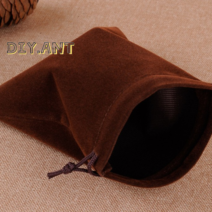 ถุงผ้า หูรูด กำมะหยี่ ราคาถูก มีหลายสี ใส่เหรียญ เครื่องประดับ