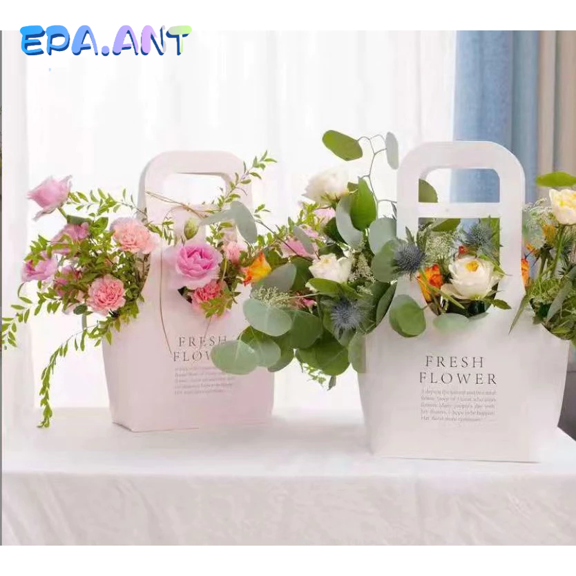 EPA กระเป๋าหูหิ้วใส่ดอกไม้ จัดดอกไม้ สำหรับใส่ดอกไม้ ราคา ถูกที่สุด ดีลบีเคเค แกลเลอรีภาพที่ 4