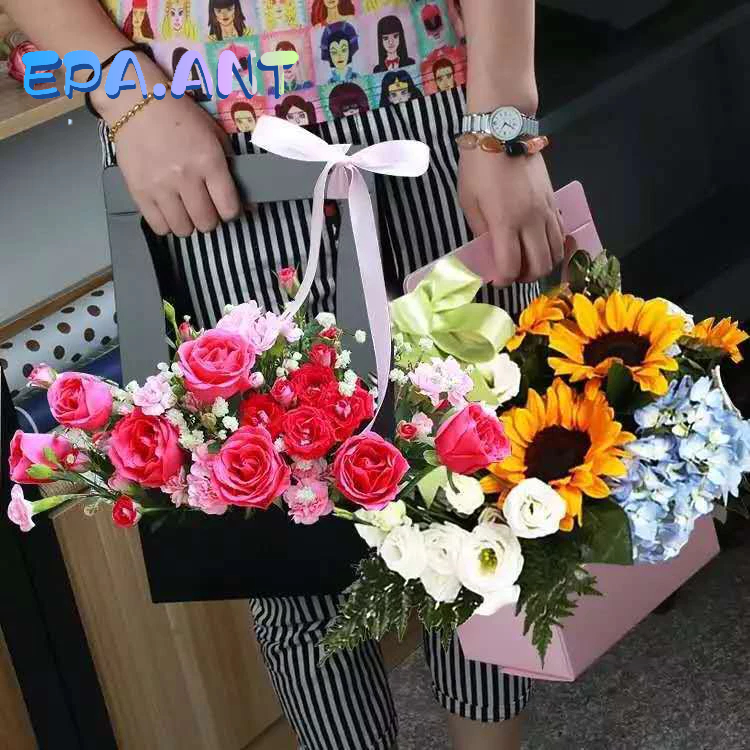 🔥ใหม่ล่าสุด🔥 กระเป๋าใส่ดอกไม้ จัดดอกไม้ ตกแต่งดอกไม้ ของขวัญวันพิเศษ