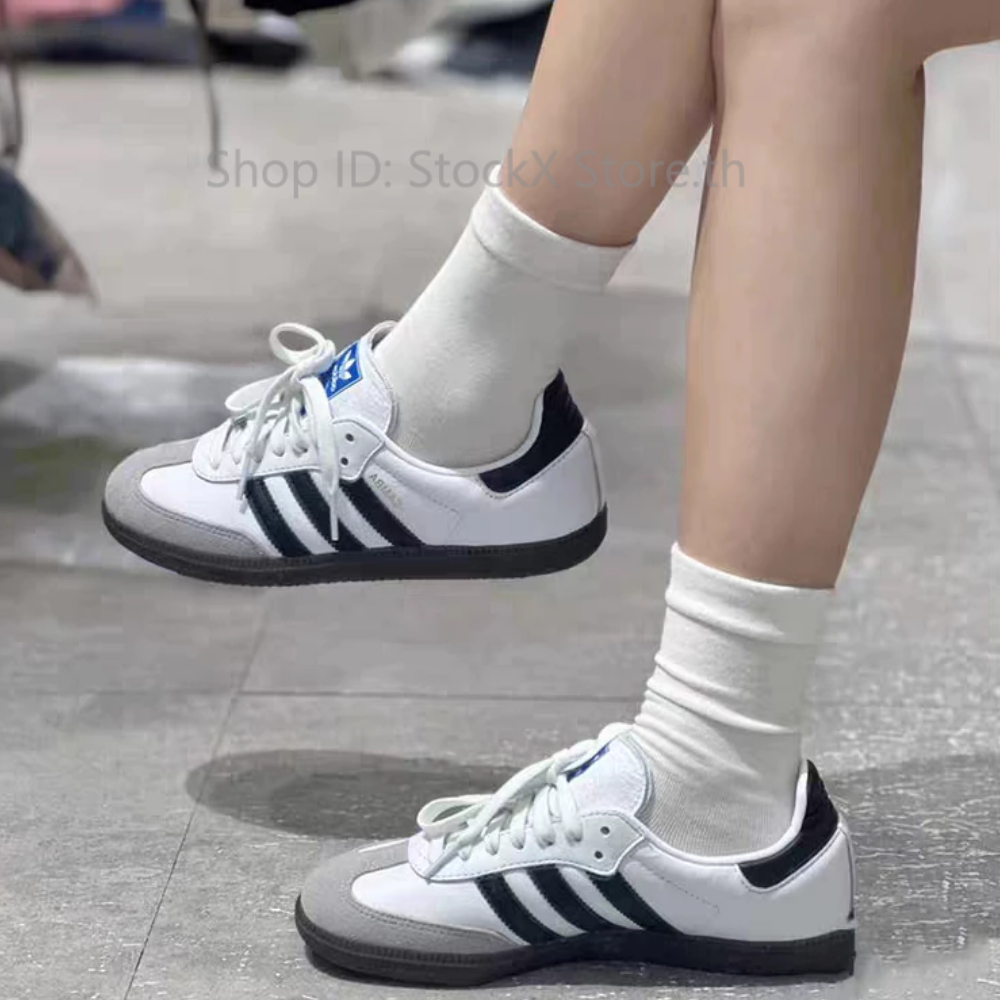 ❎สามารถตรวจสอบได้-ของแท้จากแบรนด์📌Authentic SAMBA OG Low รองเท้าลำลองผู้หญิง/ผู้ชาย🚀คืนหรือเปลี่ยนสินค้าโดนไม่มีเงื่อนไข