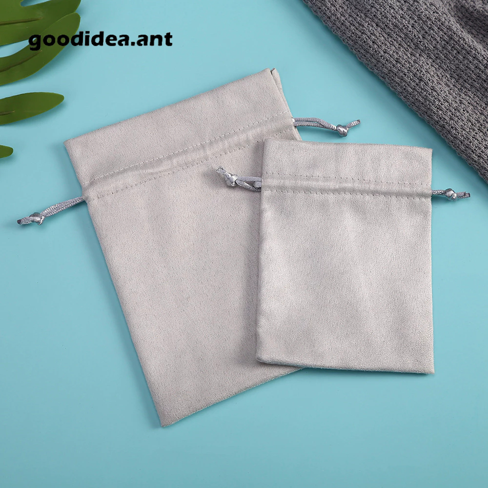 GIDA✏️ ถุงผ้าหูรูด ถุงกำมะหยี่ แบบนุ่ม  กระเป๋าผ้าใส่ของ ขวัญ เครื่องประดับ ถุงผ้า - รูปที่ 2