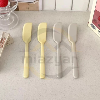 😍COD😍มีดเนยซิลิโคนเครื่องตัดชีสไม้พายแยม Silicone Butter Knife Cheese Cutter Jam Spatula