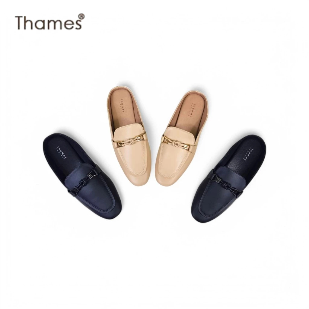 Thames(เทมส์) รองเท้าคัชชู รองเท้าโลฟเฟอร์ Shoes-TH41103