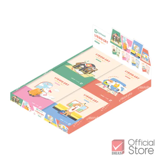 Elephant สมุดโน๊ต สมุดบันทึก A6 ลิควิดแคท V.2 คละลาย จำนวน 2 เล่ม/แพ็ค