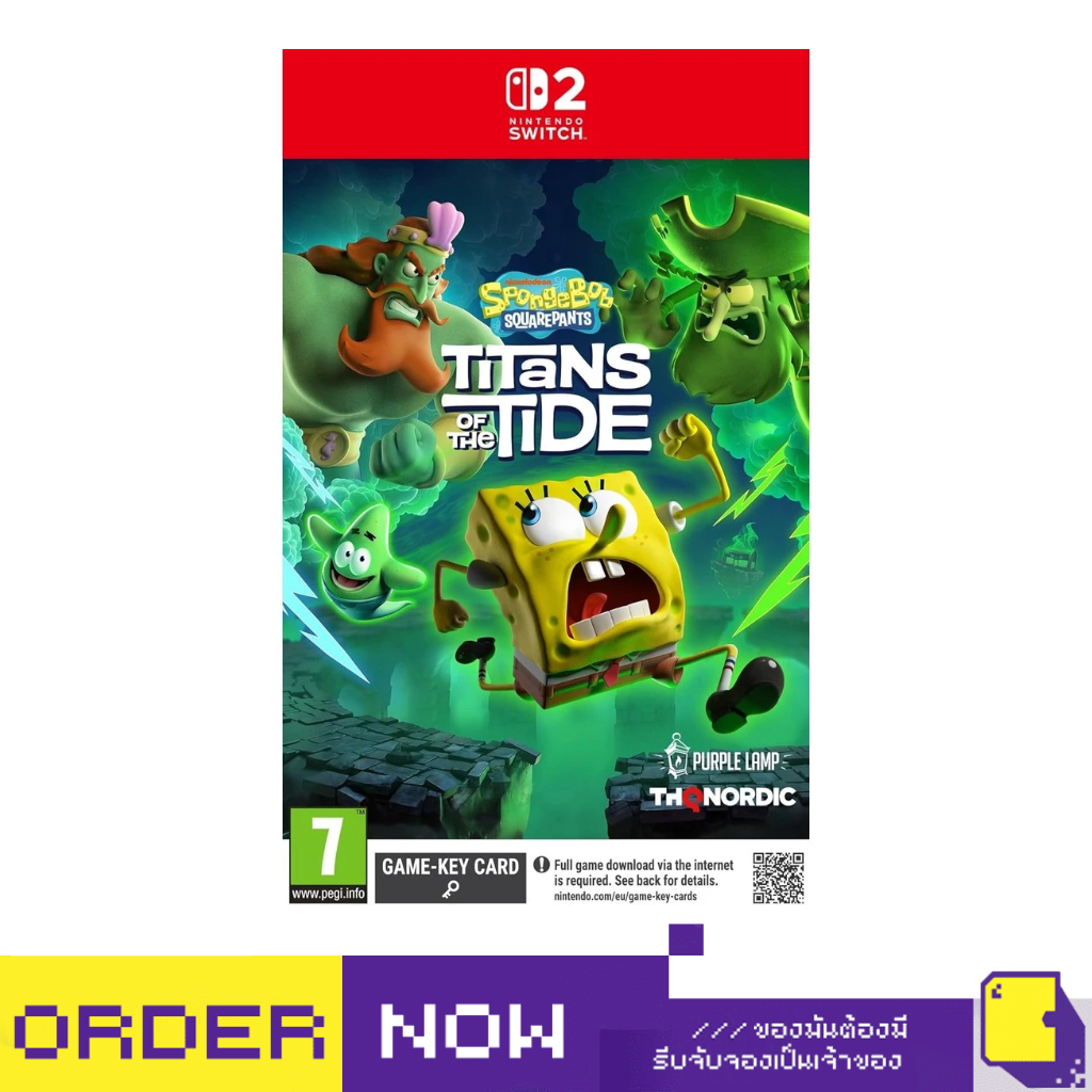 [+..••] พร้อมส่ง | NS2 SPONGEBOB SQUAREPANTS: TITANS OF THE TIDE (เกม Nintendo Switch™🎮)