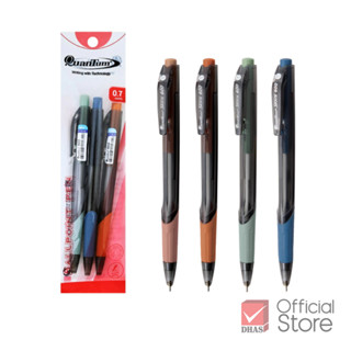 [แพ็ค 3 ด้าม] Quantum ปากกา ปากกาลูกลื่น สเก็ต 600 น้ำเงิน 0…