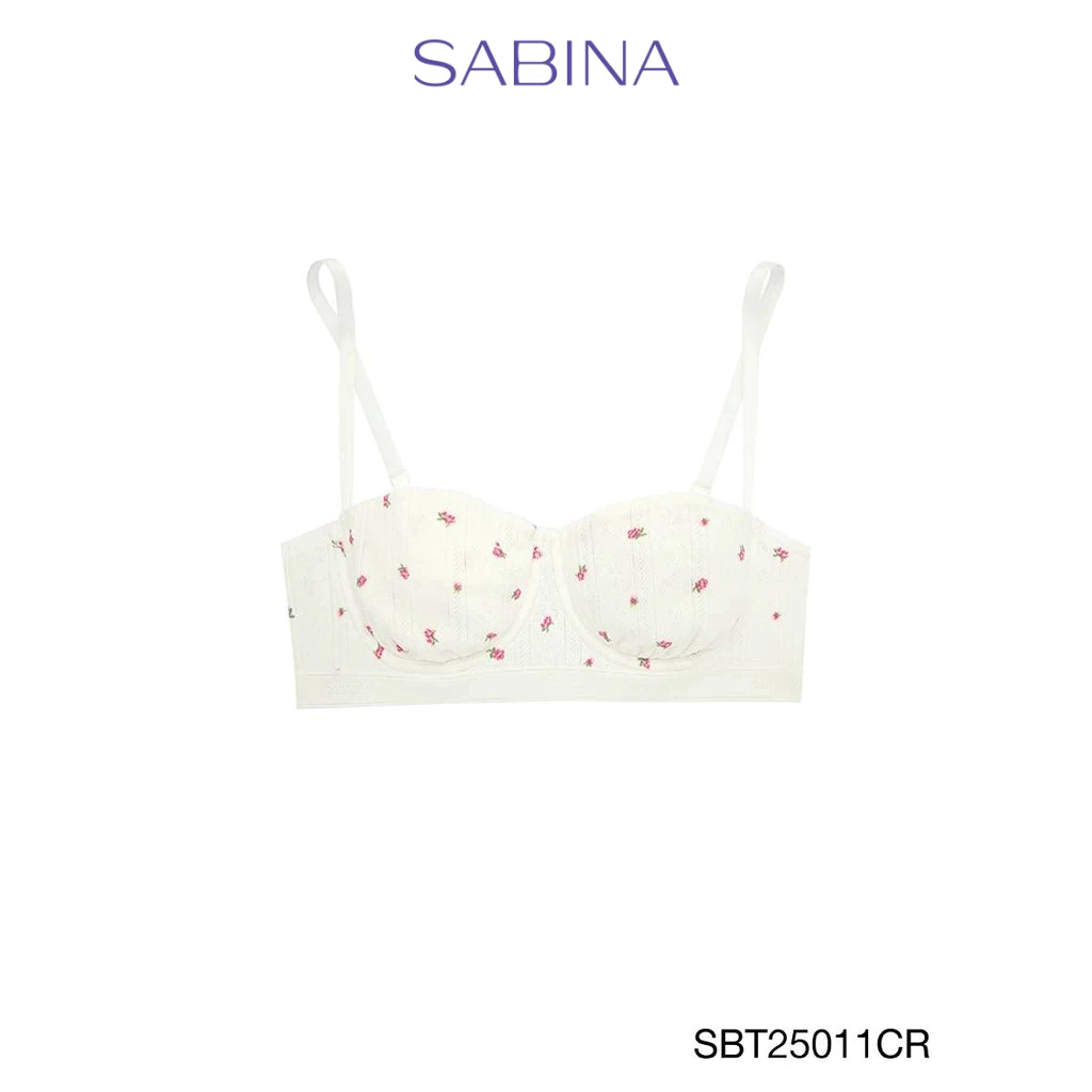 Sabina Club Dimanche เสื้อชั้นในมีโครง รหัส SBT25011CR - สีครีม