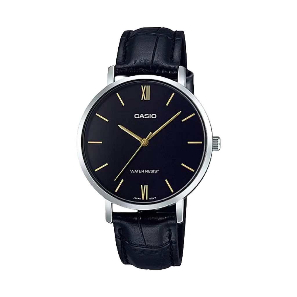 Casio นาฬิกาข้อมือผู้หญิง รุ่น LTP-VT01L-1BUDF Lady watch Quartz