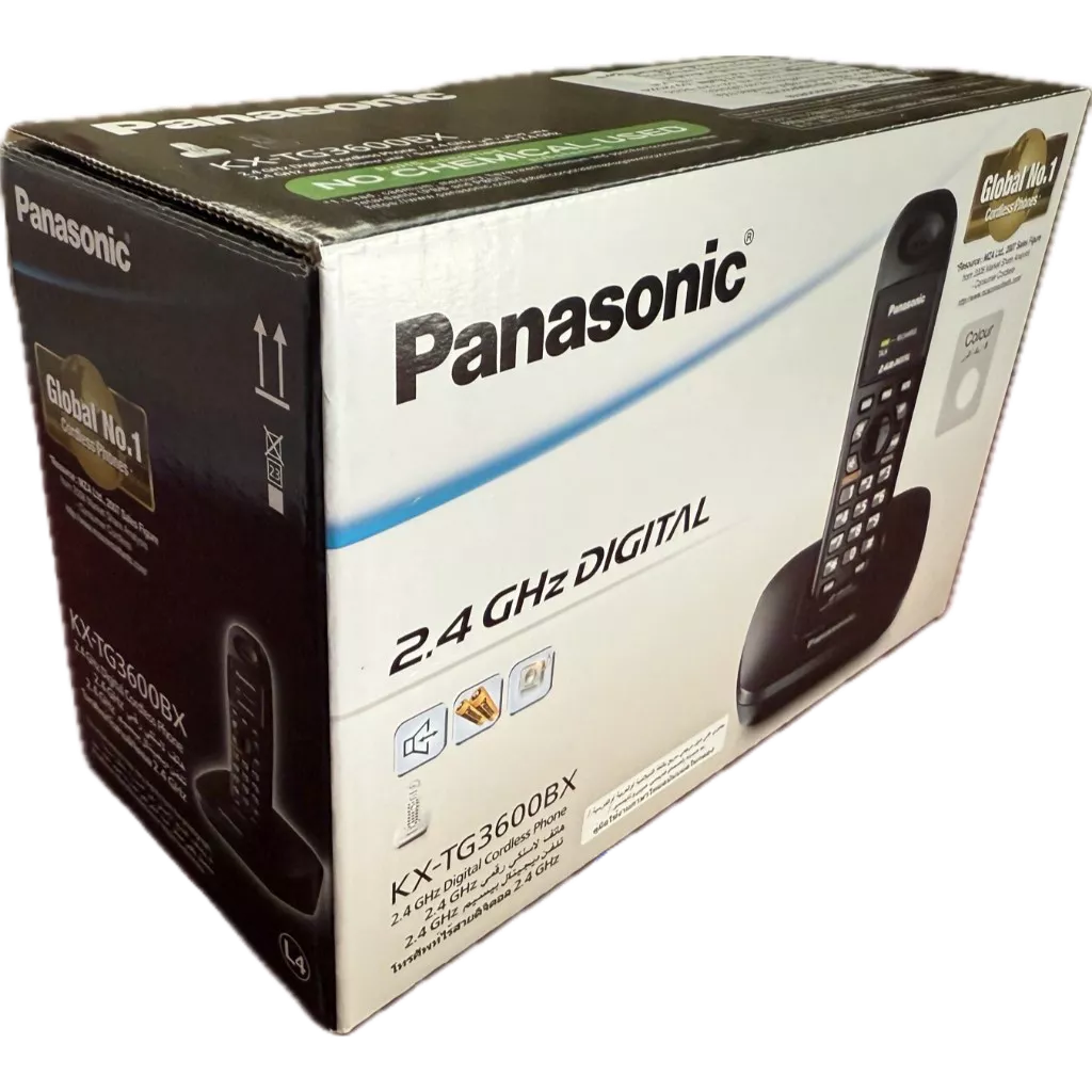 โทรศัพท์ไร้สาย PANASONIC KX-TG3600BX (ของแท้) รับประกันศูนย์ PANASONIC 1ปี KX-TG3600