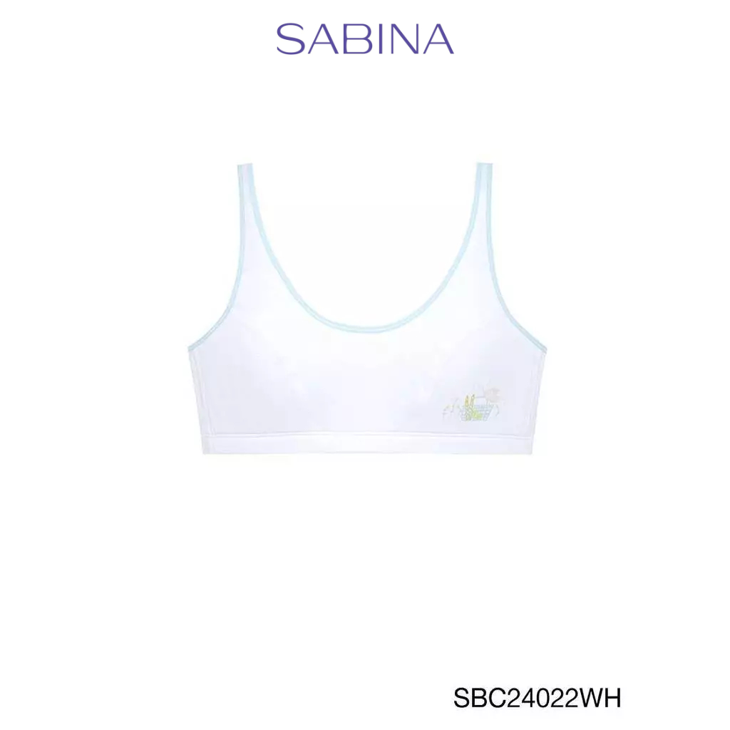 Sabina Kids Step 2 เสื้อชั้นใน  ไร้โครง รหัส SBC24022WH - สีขาว