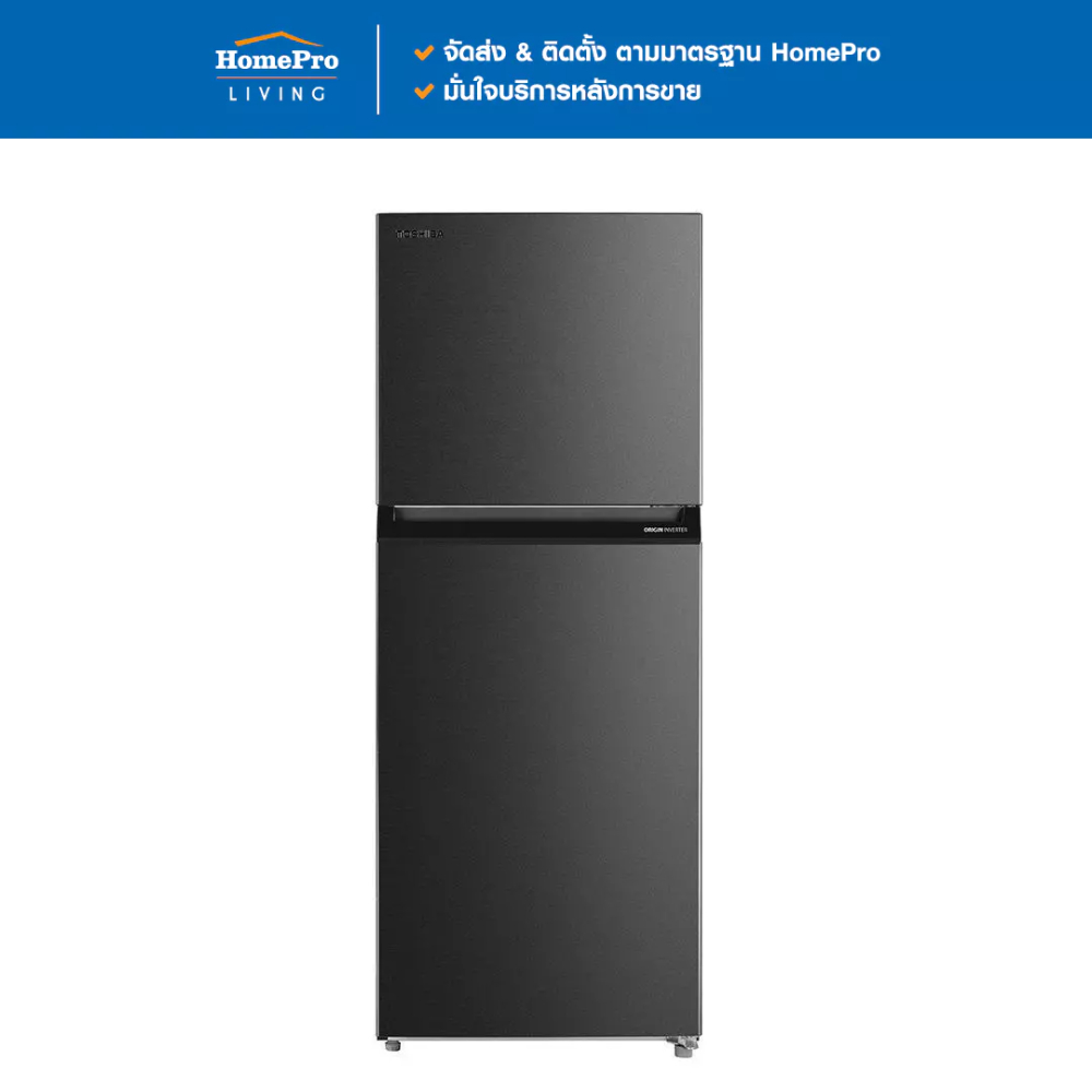 TOSHIBA ตู้เย็น 2 ประตู GR-RT624WE-PMT(06) 16.4 คิว สีเทา จัดส่งโดย HomePro