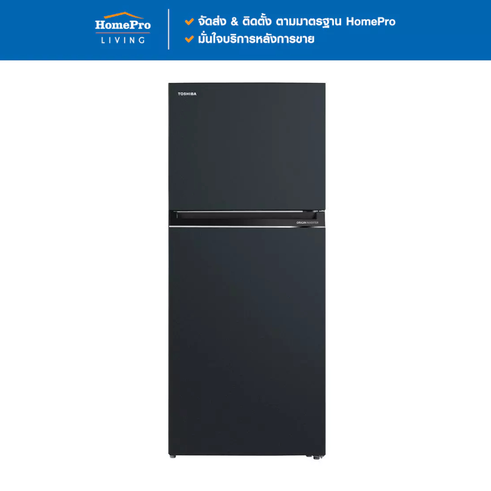 TOSHIBA ตู้เย็น 2 ประตู GR-RT558WE-PMT(52) 14.5 คิว สีน้ำเงินเข้ม อินเวอร์เตอร์ จัดส่งโดย HomePro