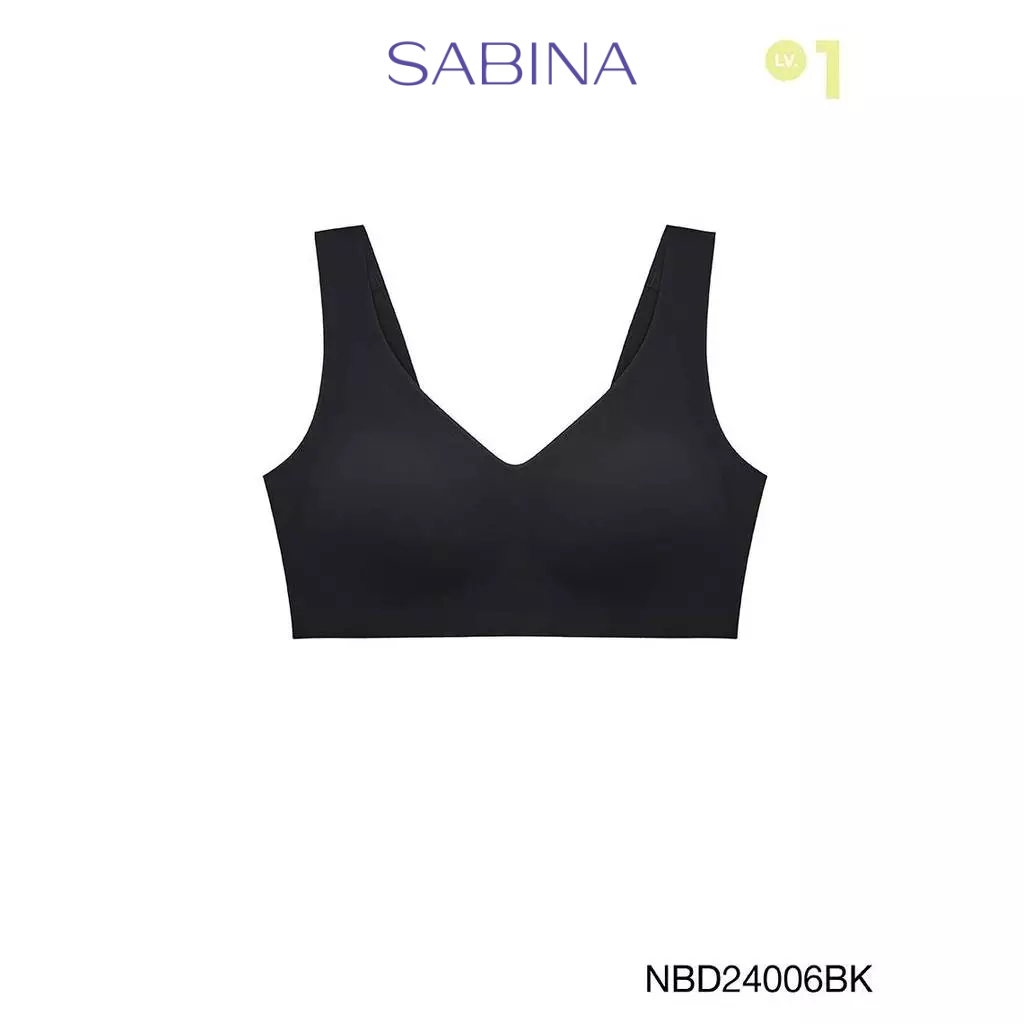 [Online Exclusive]  Sabina Perfect Bra Level 1 เสื้อชั้นใน ไร้ตะเข็บ ไร้โครง รหัส NBD24006 ราคา ถูกที่สุด ดีลบีเคเค