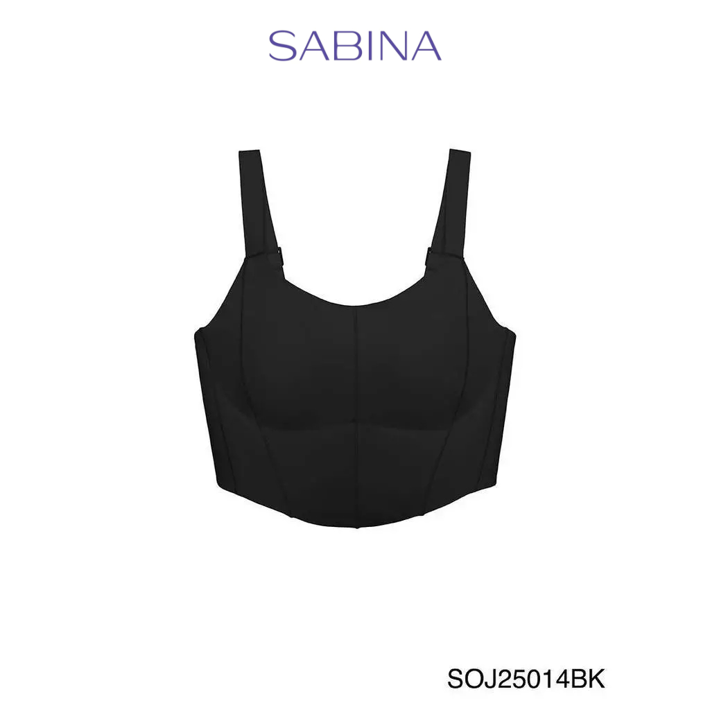 เสื้อออกกำลังกายคอเซ็ท รหัส SOJ25014BK - สีดำ